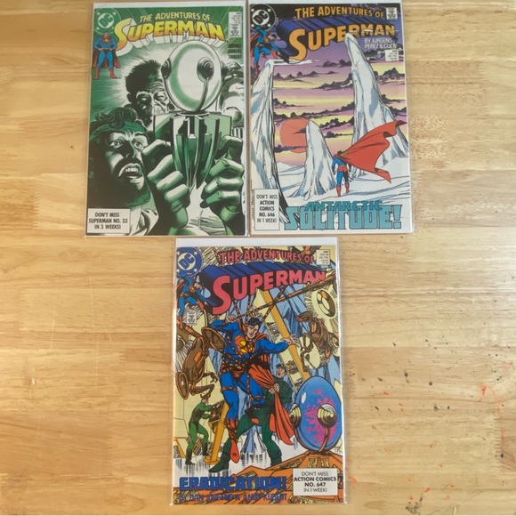 1990s DC COMICS THE ADVENTURES OF SUPERMAN - Picture 3 of 4